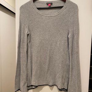 Vince Camuto Ribbed Crewneck Sweater